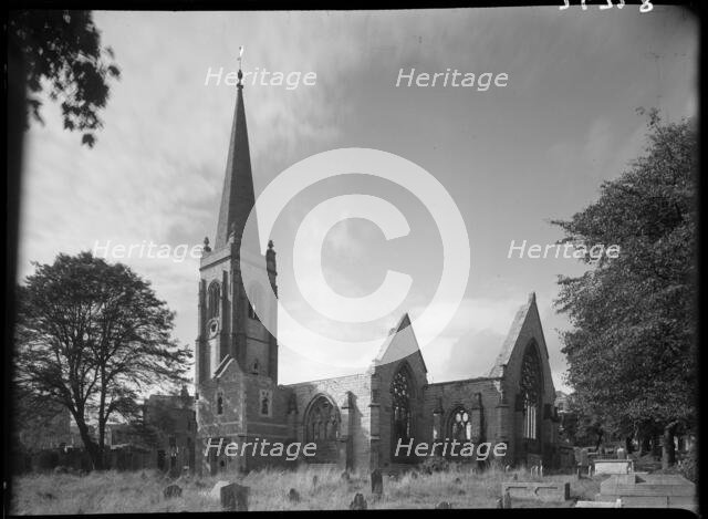 Charles Church, City of Plymouth, 1956. Creator: Herbert Felton.
