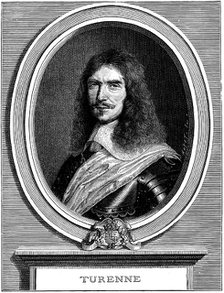 Henri de la Tour d'Auvergne, French military leader, c1645. Artist: Unknown