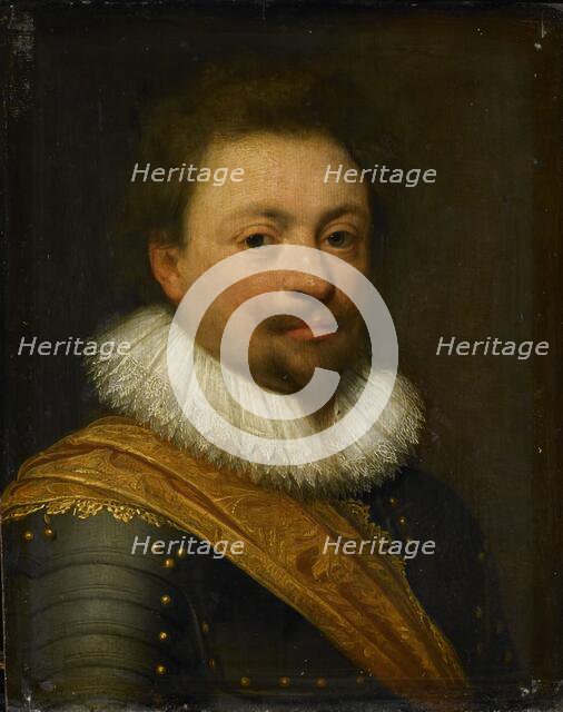 Portrait of William (1592-1642), Count of Nassau-Siegen, c.1620-c.1630. Creator: Workshop of Jan Antonisz van Ravesteyn.