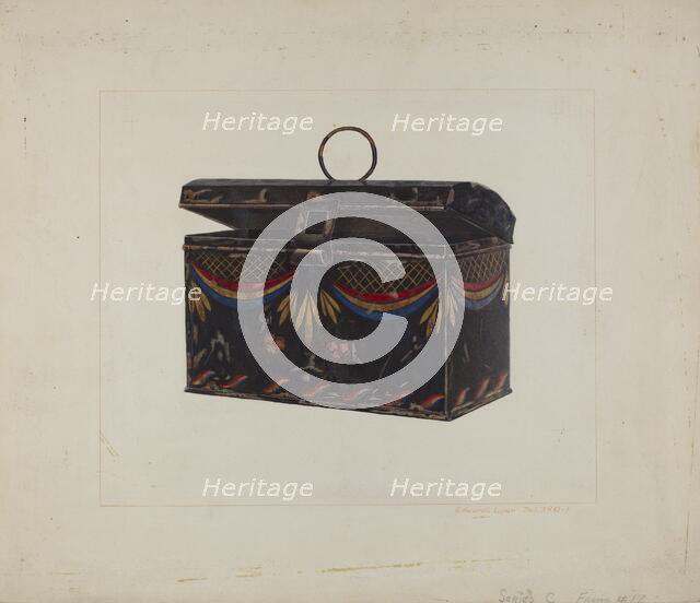 Lunch Box, 1935/1942. Creator: Edward L Loper.