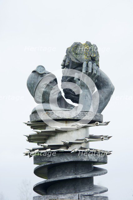 Monument to James Anderton, inventor of the Anderton Shearer Loader, 2015. Artist: Alun Bull.