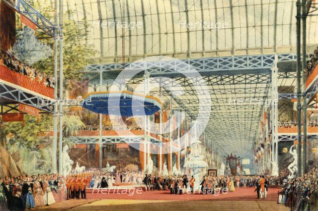 'The Opening of the Great Exhibition by Queen Victoria on May 1st, 1851', 1942. Creator: Joseph Nash.