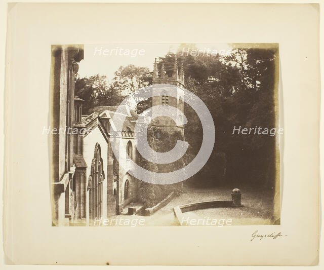 Guyscliffe, c. 1853. Creator: Robert Henry Cheney.