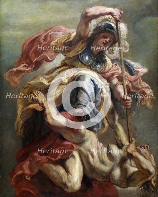 Minerva as Wisdom Conquering Sedition, Between 1632 and 1634. Creator: Rubens, Pieter Paul (1577-1640).