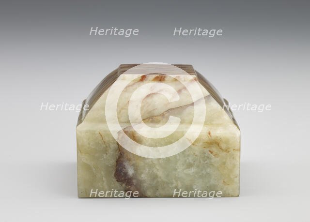 Square seal, Qing dynasty, 1736-1795. Creator: Unknown.