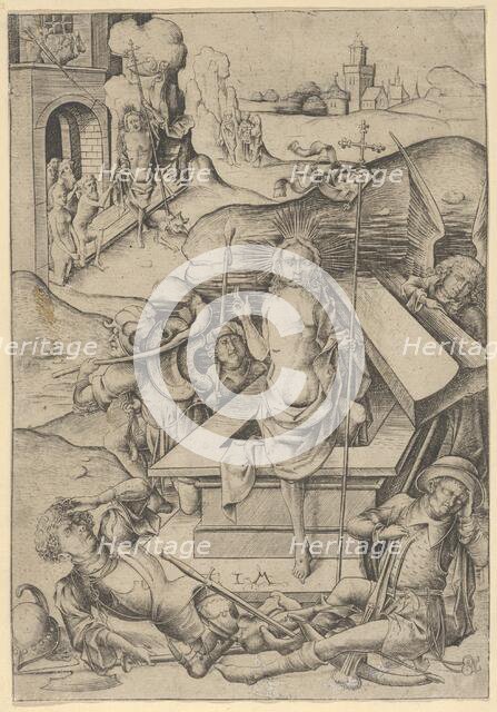 The Resurrection,.n.d. Creator: Israhel van Meckenem.