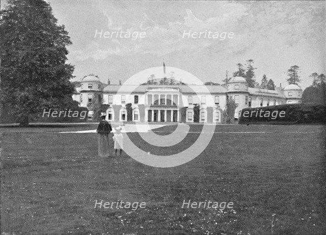 'Goodwood House, Sussex', c1896.  Artist: Unknown.