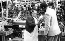 Portobello Market, London, c1955.  Creator: Arthur Charles Kirby Ware.