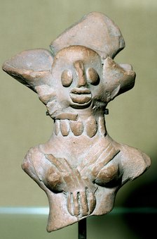 Terracotta female figure, Indus Valley, Mohenjo-Daro, 2500-2000 BC. Artist: Unknown