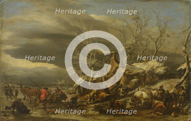 Winter Landscape, 1645-1648.