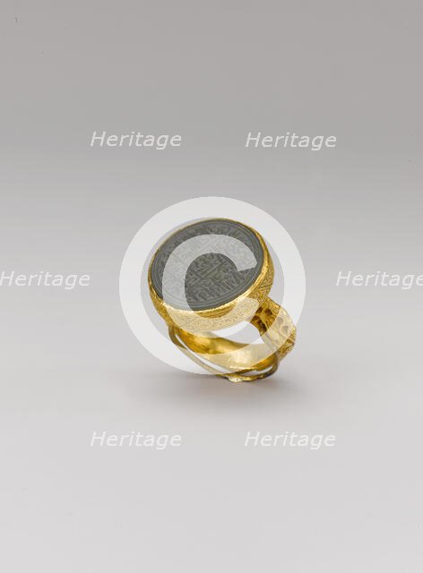 Seal Ring with Inscription, Iran or Central Asia, late 15th-early 16th century. Creator: Unknown.