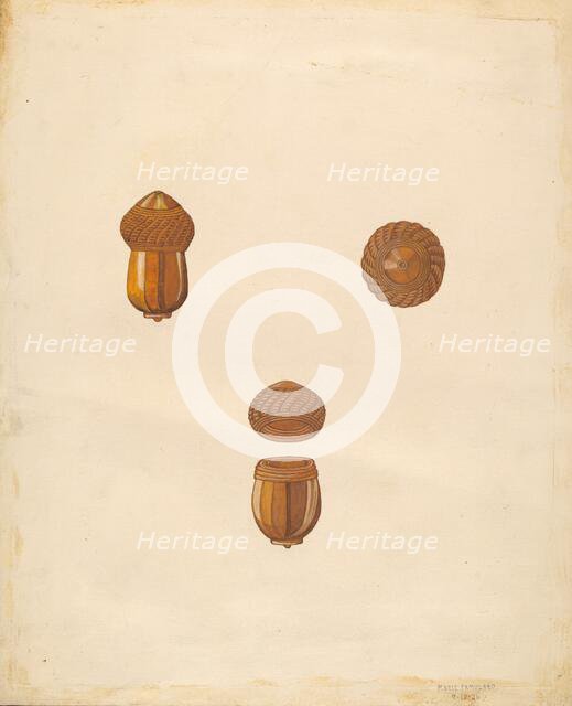 Snuff Box, 1936. Creator: Marie Famularo.