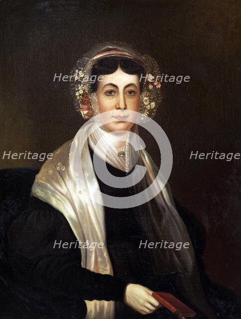 Portrait of Elizabeth Anne Lassetter, c1828-1830. Creator: Unknown.