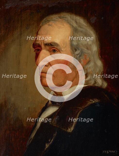 Portrait of Thomas Lakin, about 1873. Creator: Theodore Clement Steele.