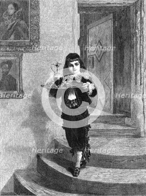 "The Page," by W. Fyfe, 1870. Creator: Robert Loudan.