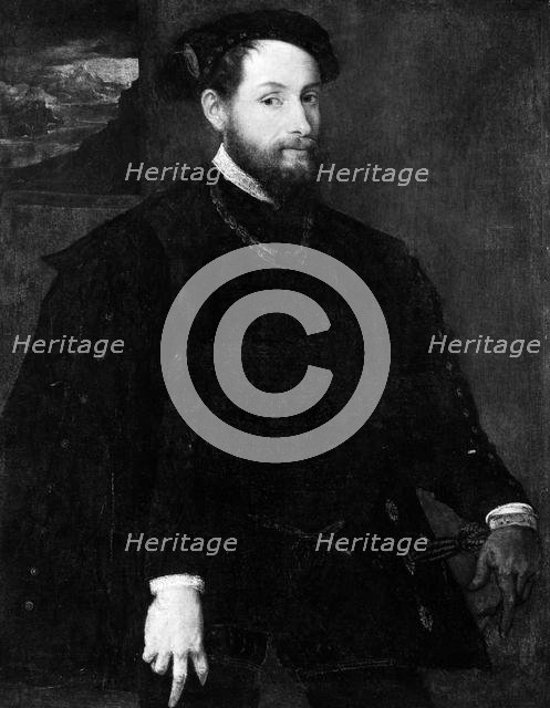 Portrait of a Man. Creator: Lambert Sustris.