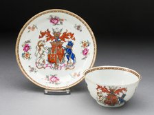 Tea Bowl, Jingdezhen, c. 1750. Creator: Jingdezhen Porcelain.