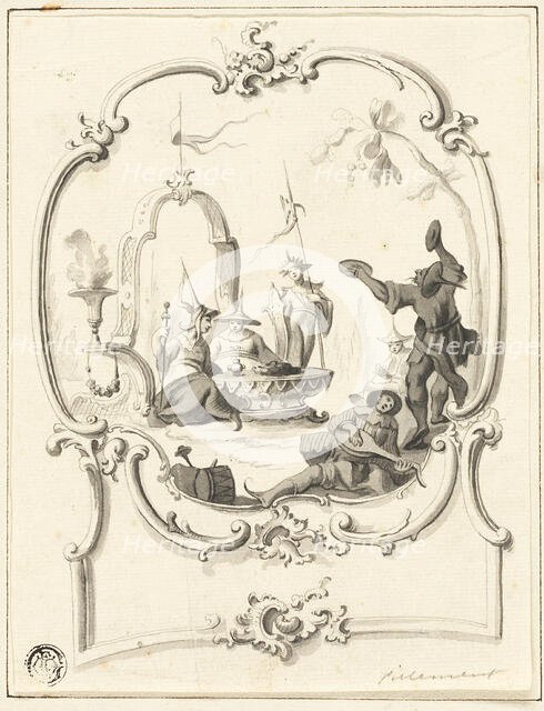 Chinoiserie, n.d. Creator: Jean-Baptiste Pillement.