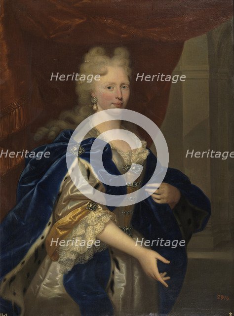 Portrait of Maria Josepha of Austria (1699-1757), 18th century. Artist: Anonymous  