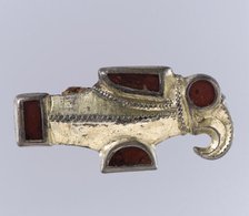 Bird-Shaped Brooch, Frankish, 500-600. Creator: Unknown.
