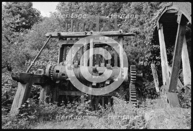Tin stamps, Trelocke Farm, Nancledra, Ludgvan, Cornwall, Cornwall, 1967-1970. Creator: Eileen Deste.