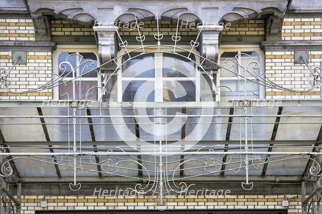 La Buca di Bacco, 63-65 Av. Louis Bertrand, Brussels, Belgium, (1906), c2014-2017. Artist: Alan John Ainsworth.