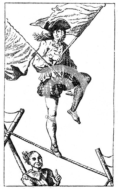 Acrobat Exercise, (1885). Artist: Unknown