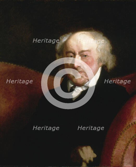 John Adams, 1826. Creator: Gilbert Stuart.