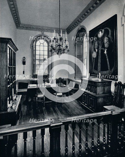 'The Secretary's Office at the Capitol, in the Wing devoted to general court and council', c1938. Artist: Unknown.