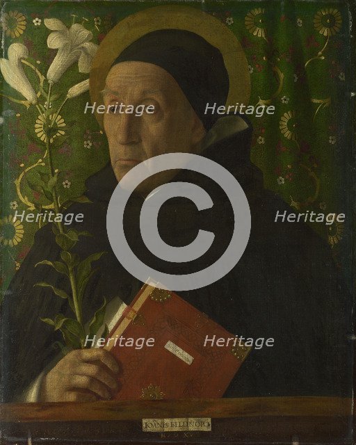 Portrait of Fra Teodoro of Urbino as Saint Dominic, 1515. Artist: Bellini, Giovanni (1430-1516)
