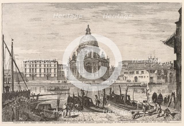 Views of Venice: S. M. Della Salute, 1741. Creator: Michele Marieschi (Italian, 1710-1743).