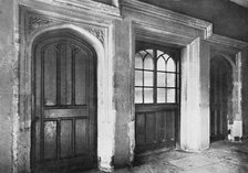 'Charterhouse. Doorways Leading from the Screen-Passage of the Hall to the Kitchen and Offices', 192 Artist: Unknown.