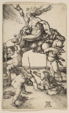 The Witch, ca. 1500. Creator: Albrecht Durer.