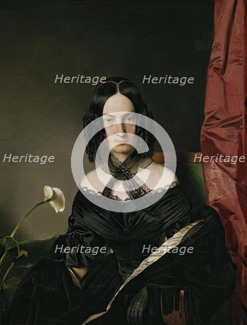 Ms. Nadassy, 1839. Creator: Franz Eybl.