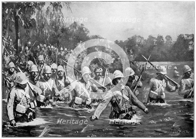 Battle of Modder River, 2nd Boer War, 28 November 1899. Artist: Unknown