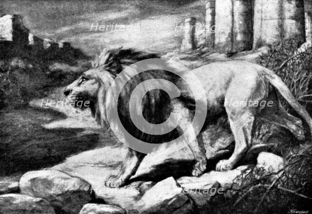 Pictures from the New Gallery: Lord of the City - Harry Dixon, 1895. Creator: George Meisenbach.