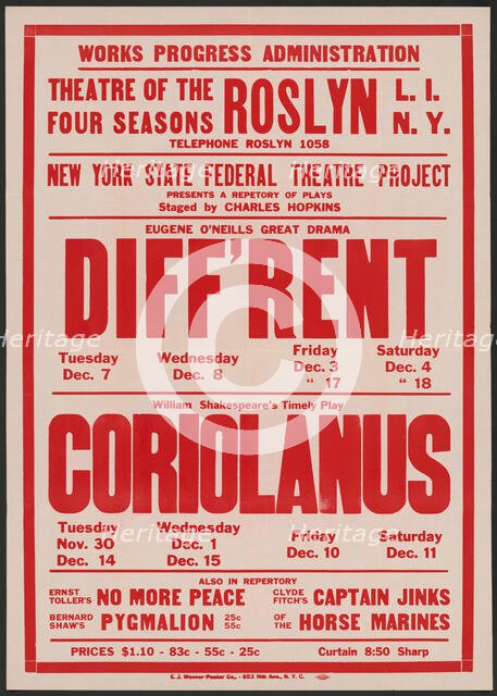 Diff'rent 1, Roslyn, NY, 1937. Creator: Unknown.