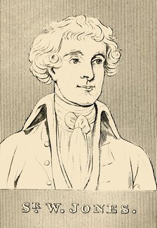 'Sir W. Jones', (1746-1794), 1830. Creator: Unknown.