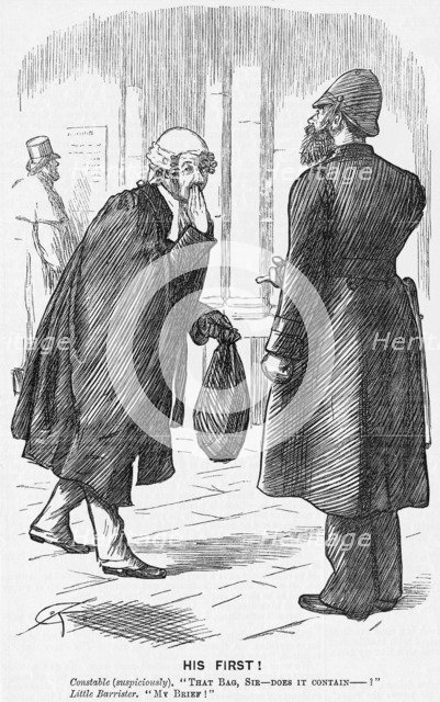 'His First!', 1885. Artist: Unknown