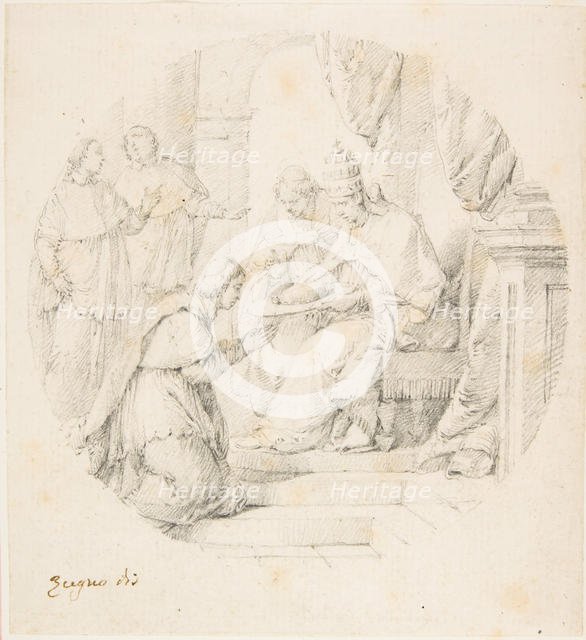 Angelo Maria Querini Created Cardinal by Benedict XIII, 1709-87. Creator: Francesco Zugno.