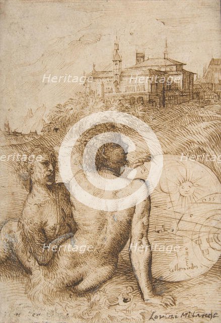 Two Satyrs in a Landscape, ca. 1505-10. Creator: Titian.