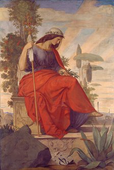 Italia, 1834-1836. Creator: Philipp Veit.