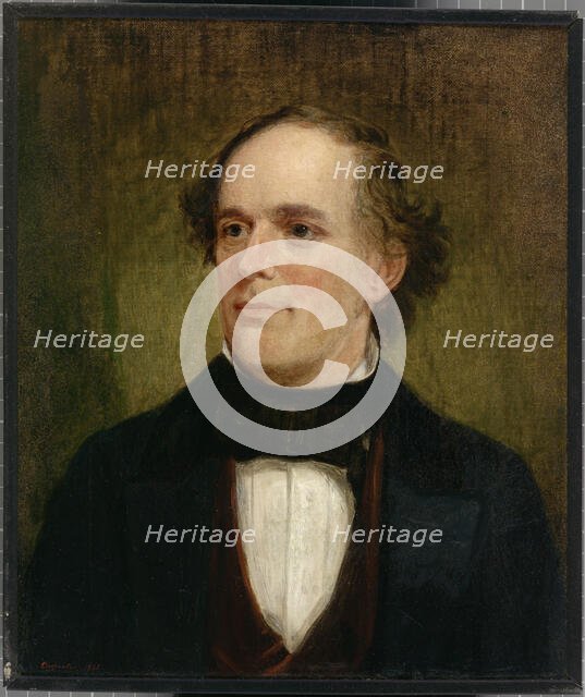 Salmon P. Chase, 1861. Creator: Francis Bicknell Carpenter.