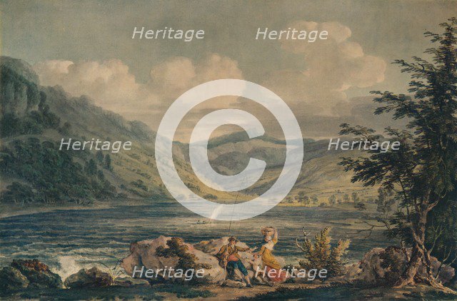 'Hawes Water, Westmorland', c1790, (1935). Artist: Edward Dayes.