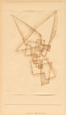 Beflügeltes (Winged), 1931. Creator: Klee, Paul (1879-1940).