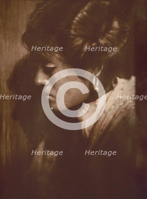 The Hopi maiden, c1905. Creator: Edward Sheriff Curtis.