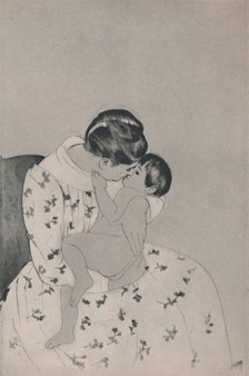 'Mother and Child', c.1890s, (1946). Artist: Mary Cassatt.
