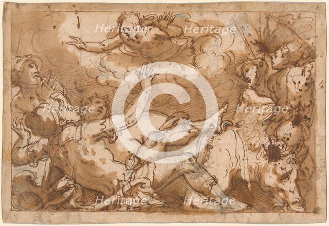 The Conversion of Saint Paul, 1554. Creator: Giorgio Vasari.