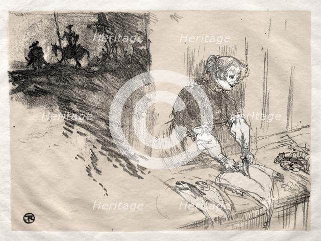 The Brief Joys: Cover, 1897. Creator: Henri de Toulouse-Lautrec (French, 1864-1901).