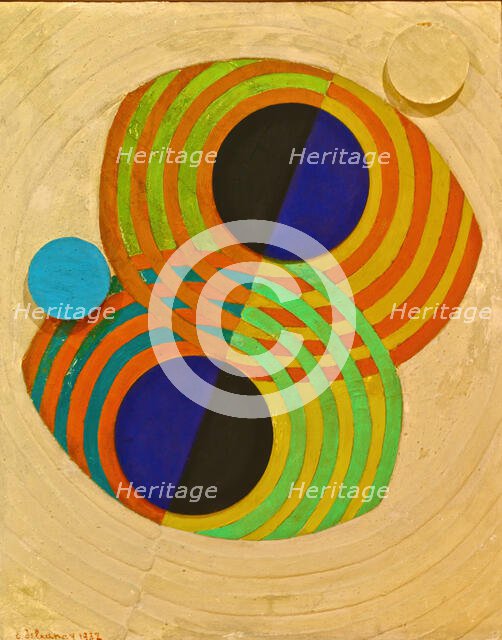 Relief. Rhythms, 1932. Creator: Delaunay, Robert (1885-1941).